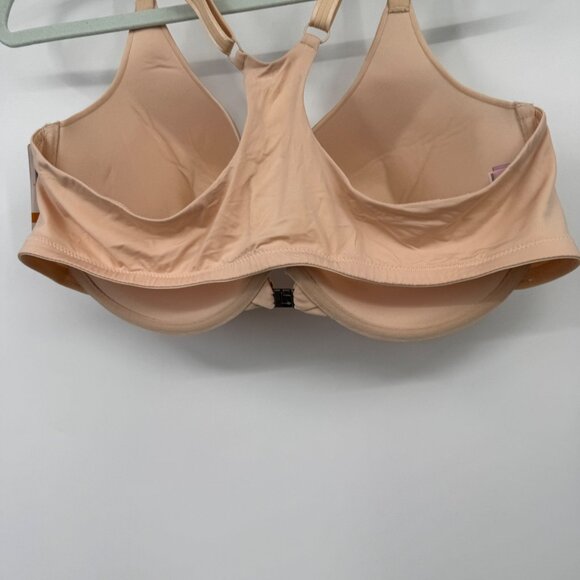 Parisa Fé Racerback Front Closure Bra 44DDD Skin Tone nude beige NWT - Picture 8 of 9